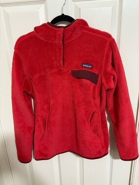 Patagonia Re-Tool Snap-T Pullover High-Pile Fleece Red